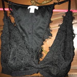 Black BP Lace Bralette
